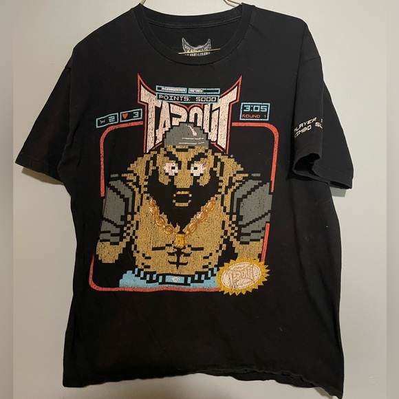 Vintage 8 Bit Kimbo Slice Tapout shirt - Picture 1 of 5